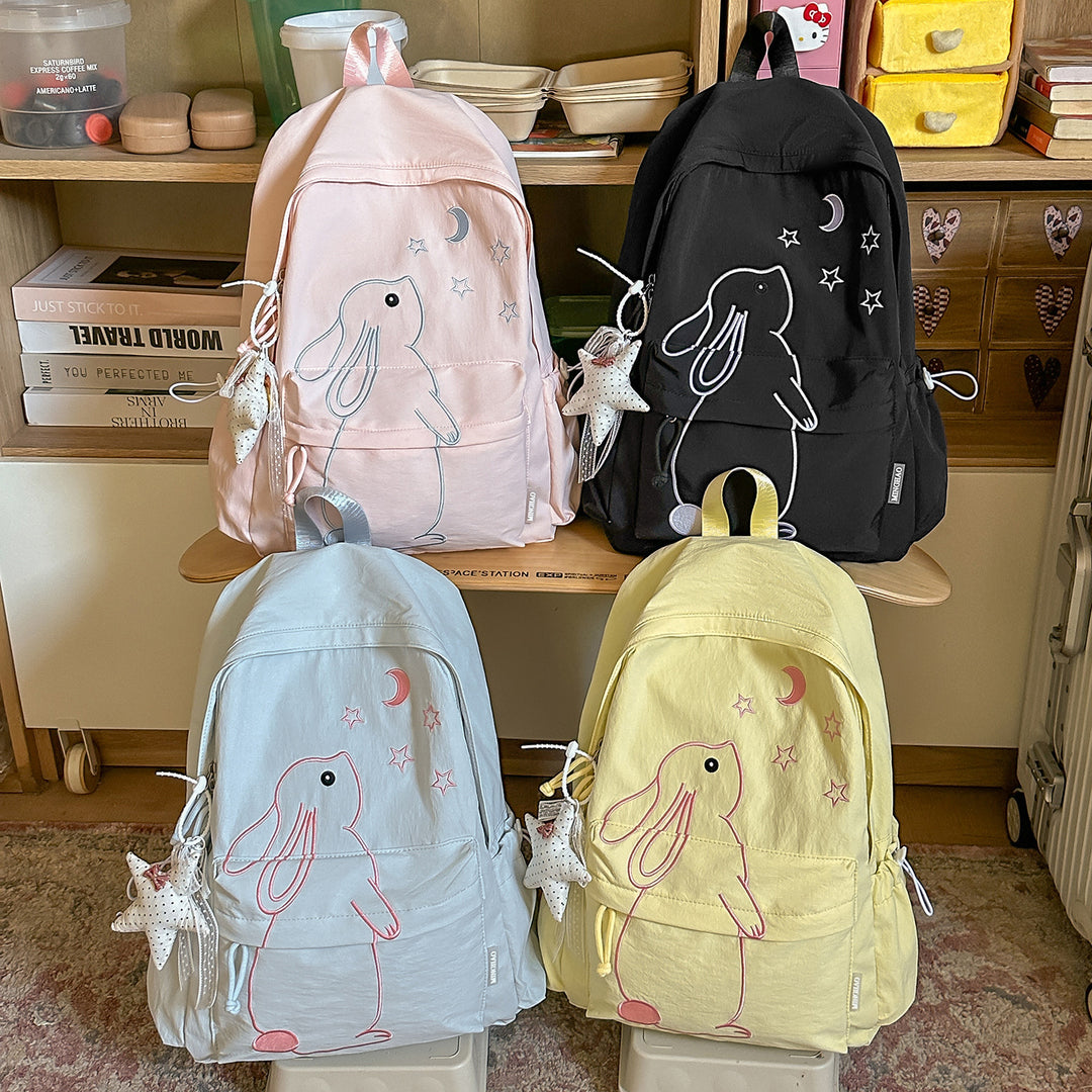 Adorable Cartoon Bunny-Designed Rucksack Karnz