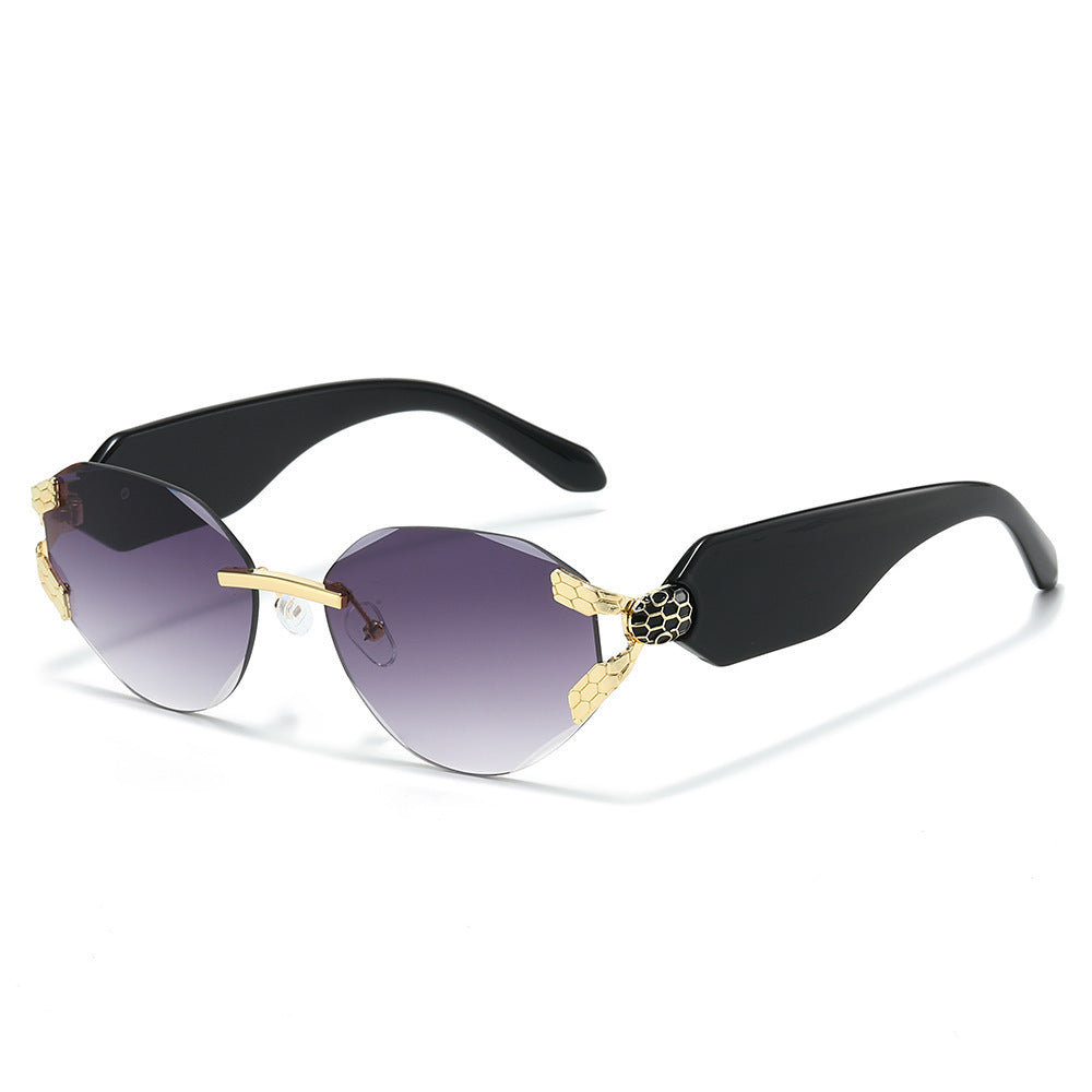 Elegante Katzenaugen-Sonnenbrille mit einzigartigem Design Karnz