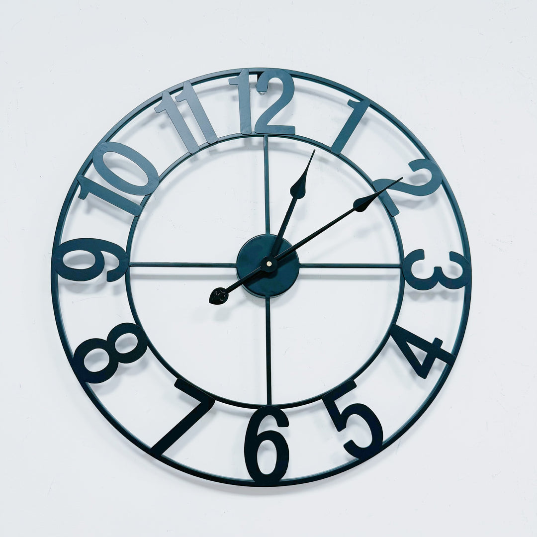 Moderner Minimalistischer Wanduhrdesign Karnz