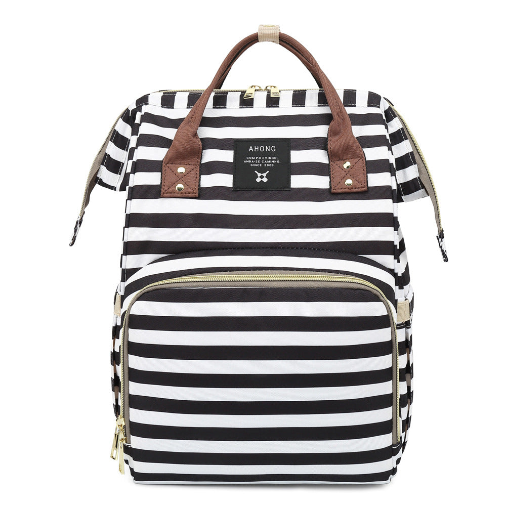 Stilvoller gestreifter Rucksack Karnz