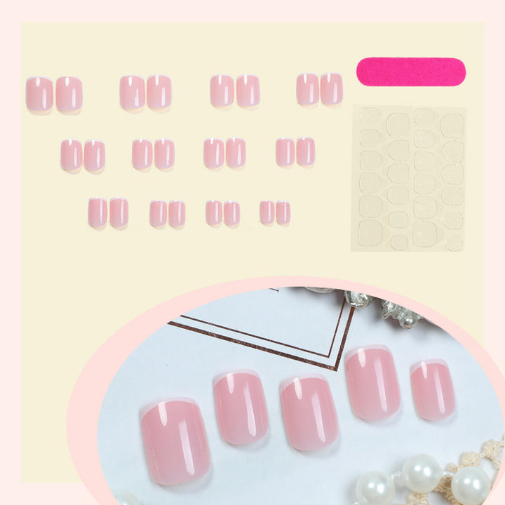 Premium Square Press-On Nail Set Karnz