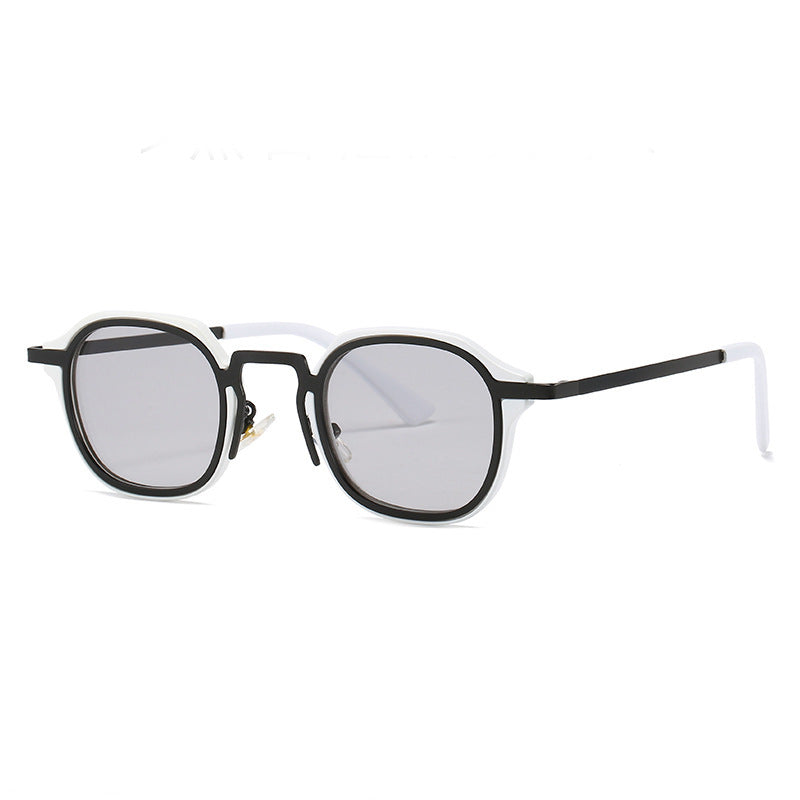 Damen modische Sonnenbrille mit markantem Design und UV-Schutz Karnz