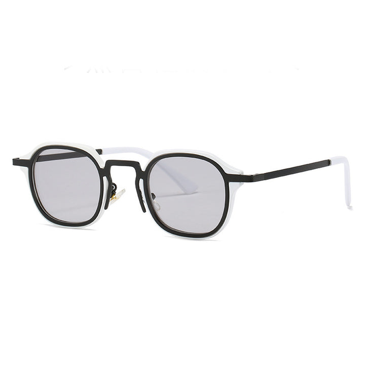 Damen modische Sonnenbrille mit markantem Design und UV-Schutz Karnz