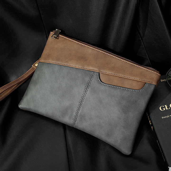 Elegante Leder-Clutch Karnz