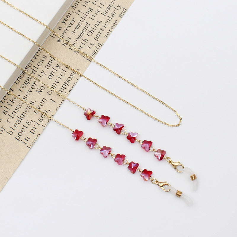 Florale Brillenkettenhalter Karnz