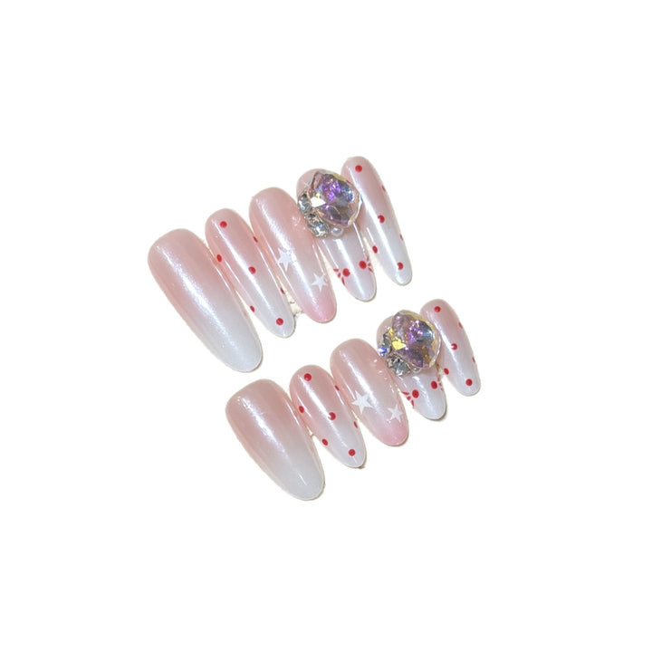 Glamouröse Press-On Nagelset