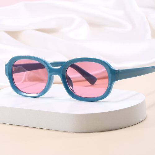 Damen modische Geometrische Sonnenbrille mit UV-Schutz Karnz
