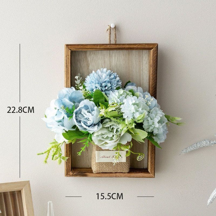 Dekorative Wandmontierte Blumenarrangements