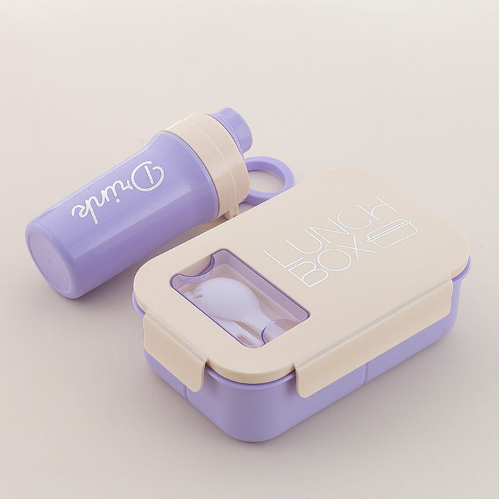 Dual-Compartment Meal Prep Lunch Box