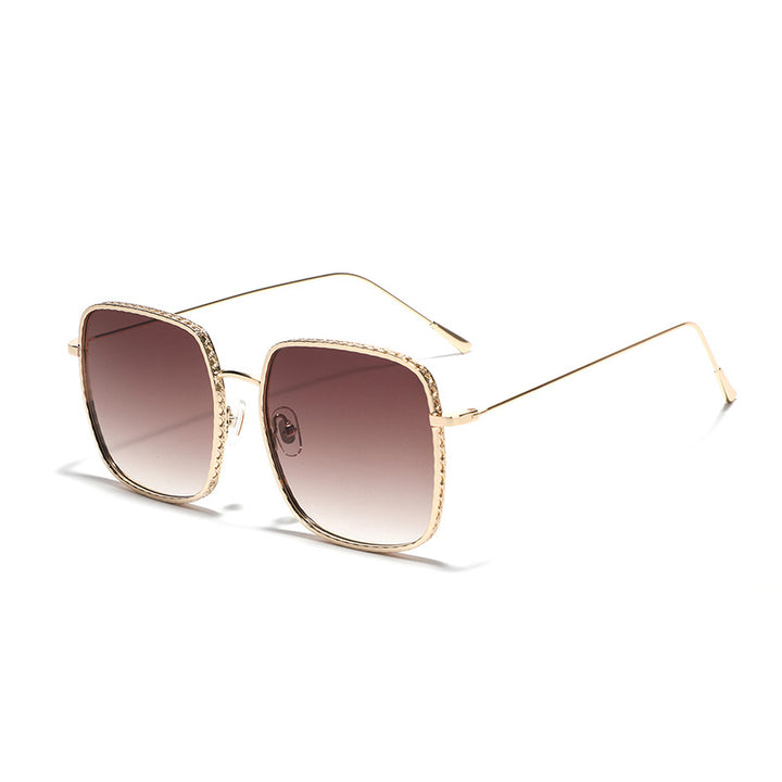 Damen oversized Sonnenbrille mit eleganten Details Karnz