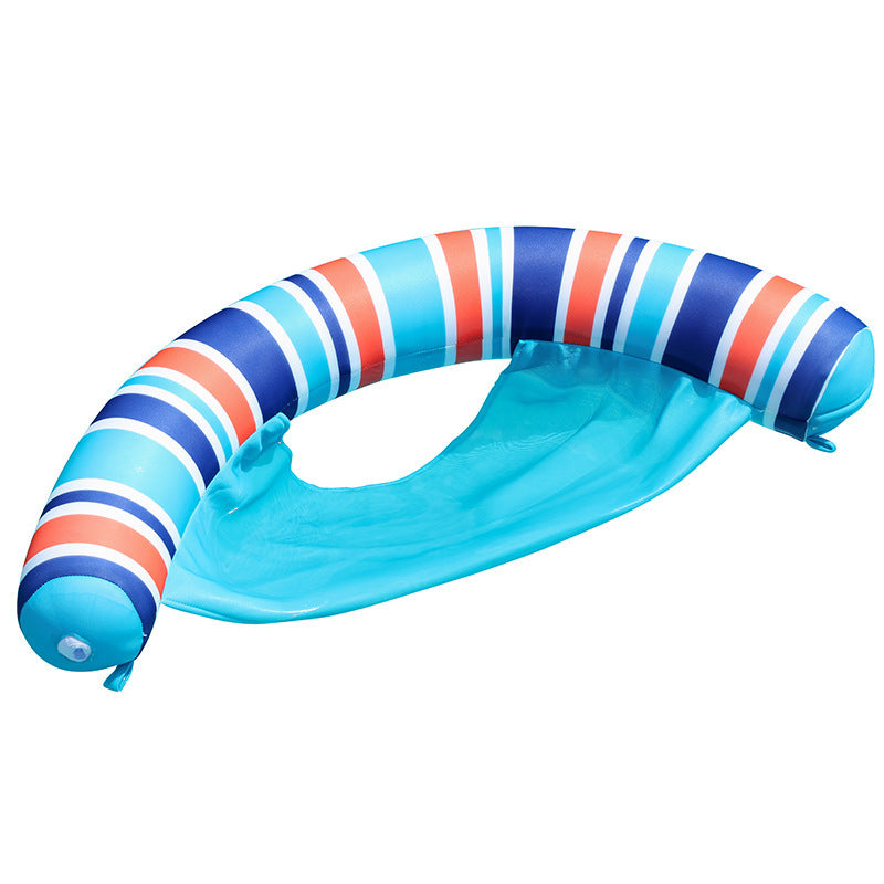 Damen Aufblasbare Schwimm-Lounge mit Netzunterstützung Karnz