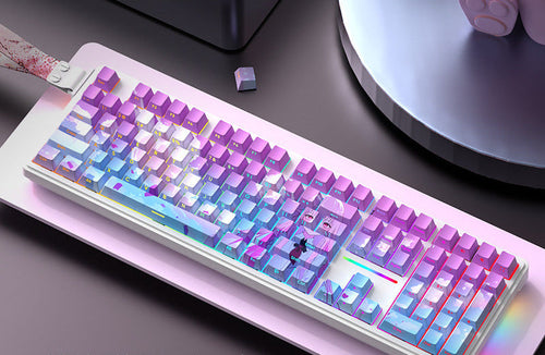 Gasket-Montierte RGB Mechanische Tastatur Karnz