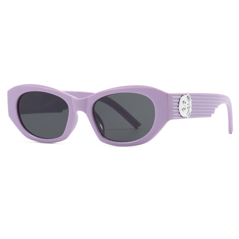 Damen modische Cat-Eye Sonnenbrille mit markantem Design und luxuriösen Details Karnz