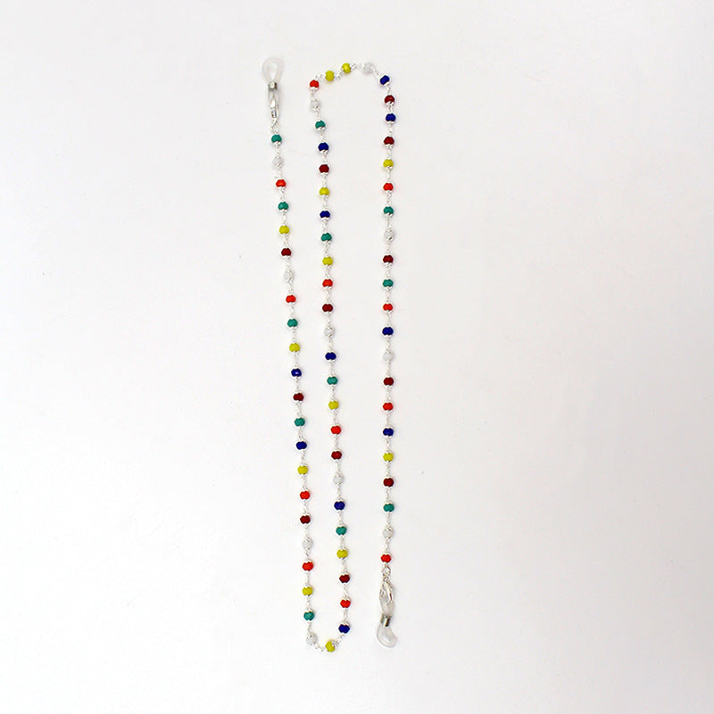 Stylische Perlen-Brillen-Kette Karnz