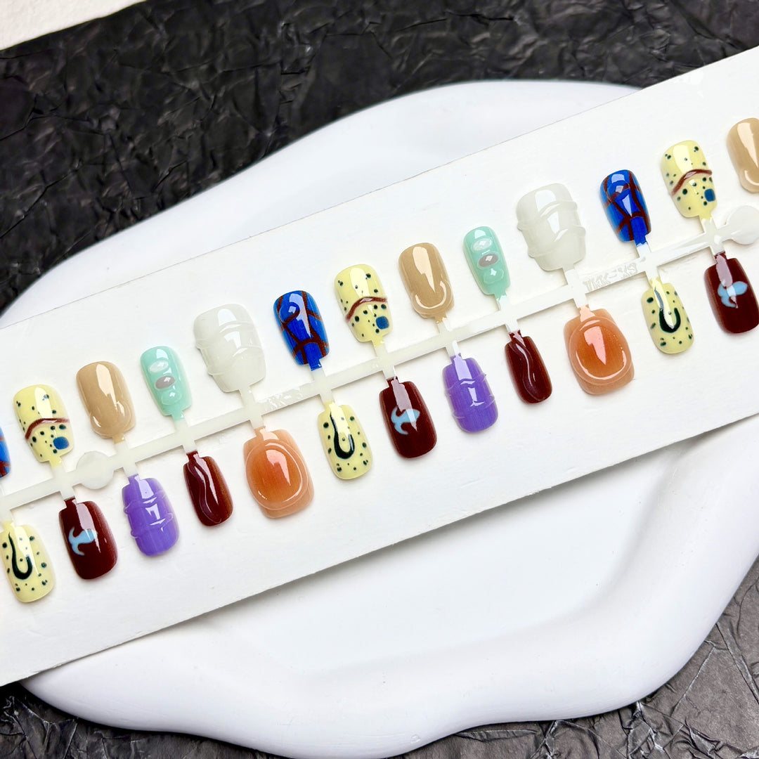 Kreatives Press-On Nail Art Set 1790746206