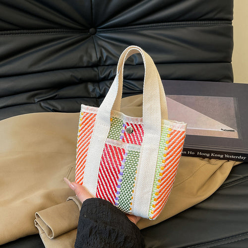 Bunte Gewebte Strandtasche Karnz