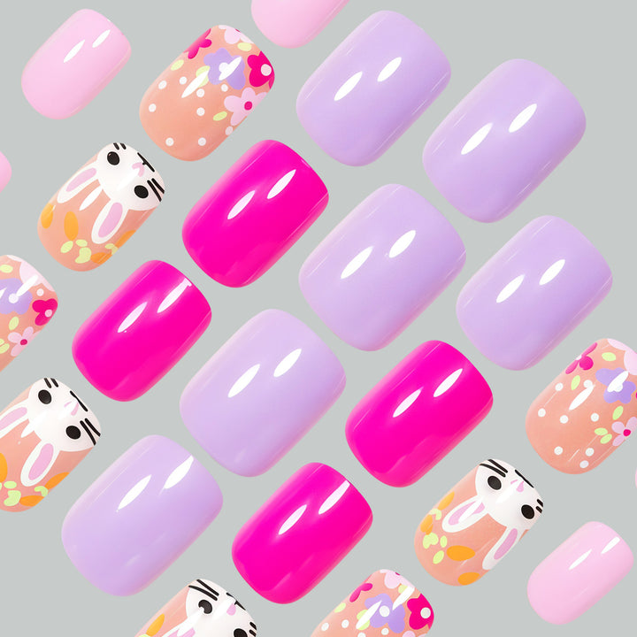 Blumenmuster Nagelkunstdesign Karnz