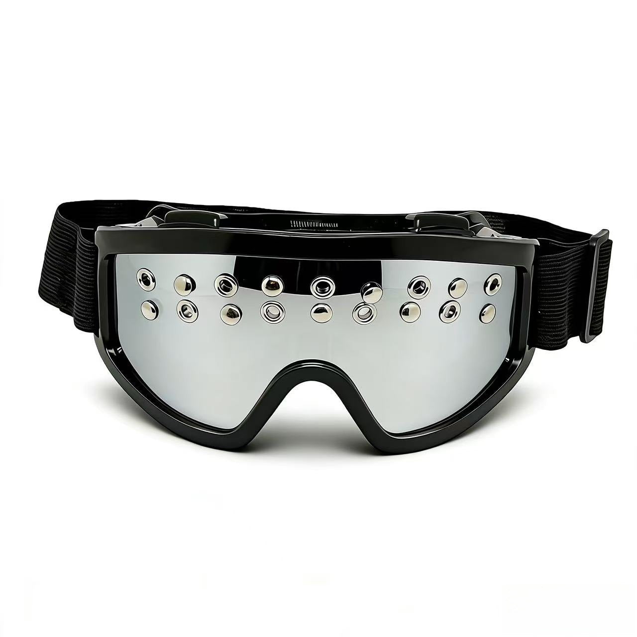 Damen Sportliche Skibrille mit reflektierendem Objektiv Karnz