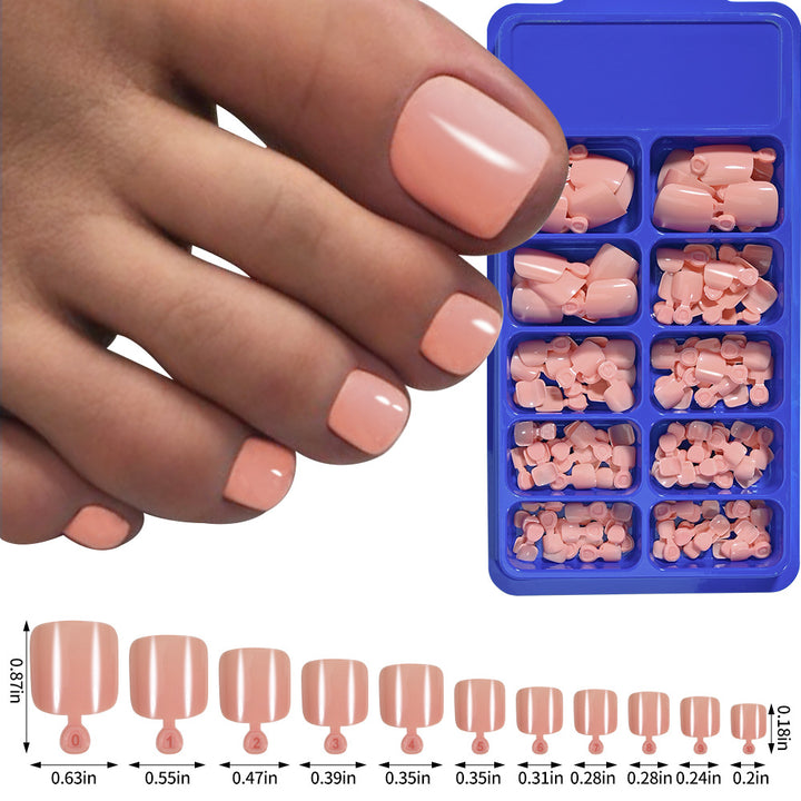 Premium Soft Gel Fußnagelspitzen Set Karnz