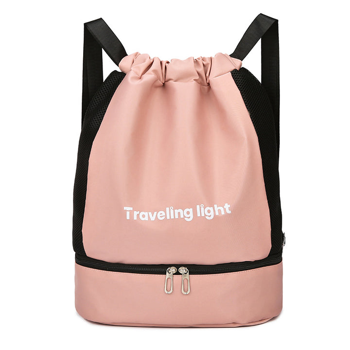 Lässiger Kordelzug-Rucksack Karnz
