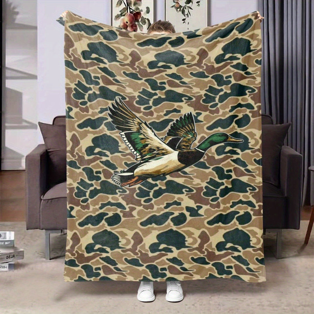 Weiche Cartoon-Dackel-Themen-Fleece-Decke