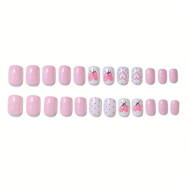 Kreatives Florales Acrylnagelkunstset Karnz