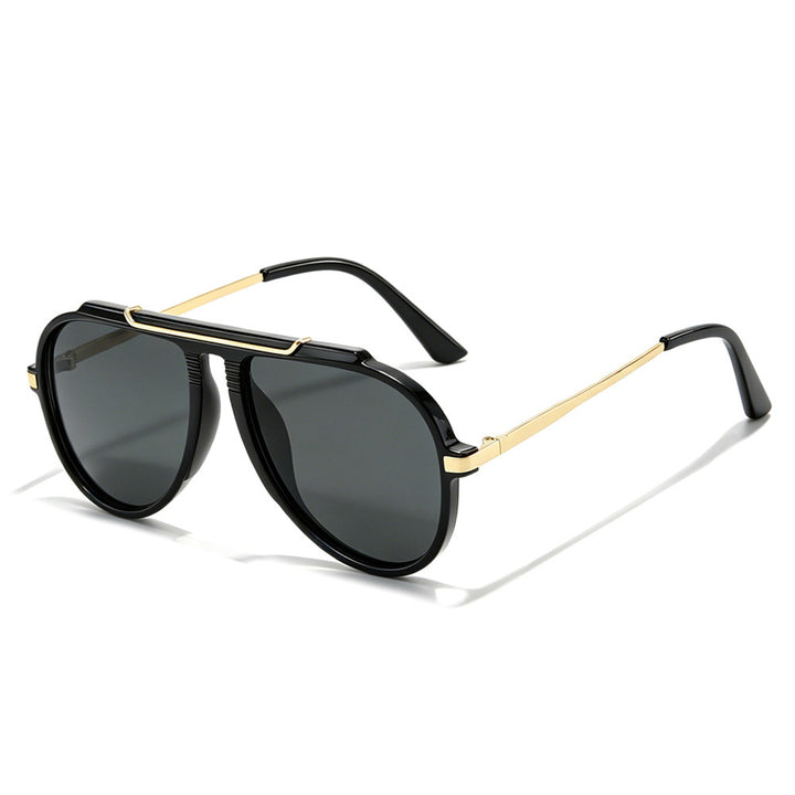 Stylische Gradient Shield Sonnenbrille Karnz