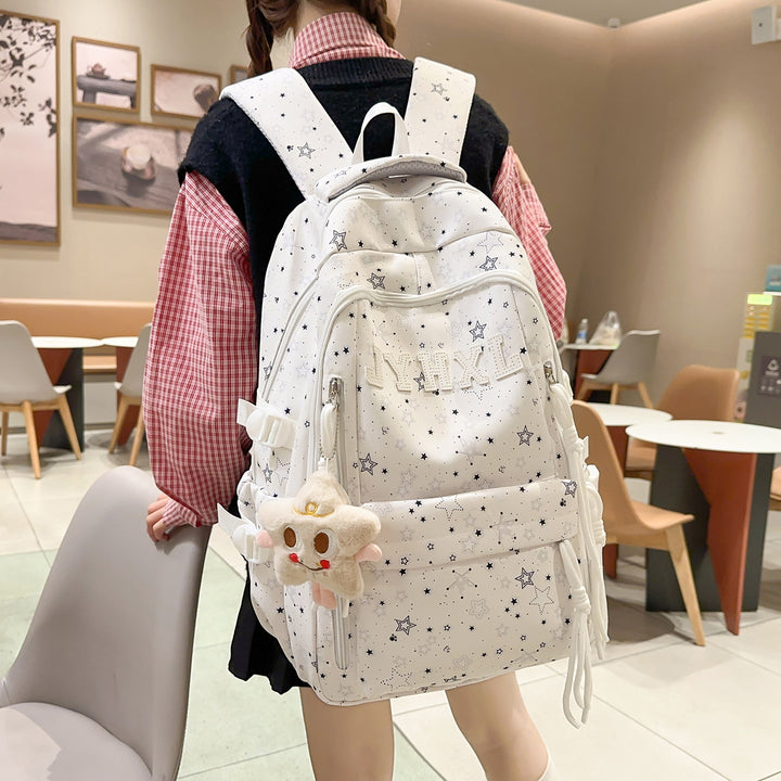 Stylischer Sternenbedruckter Rucksack Karnz 1791205378