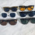 Damen stylische Sonnenbrille im modernen, geometrischen Design Karnz