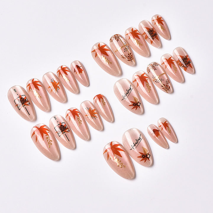Herbst-Themen Press-On Nagel Set