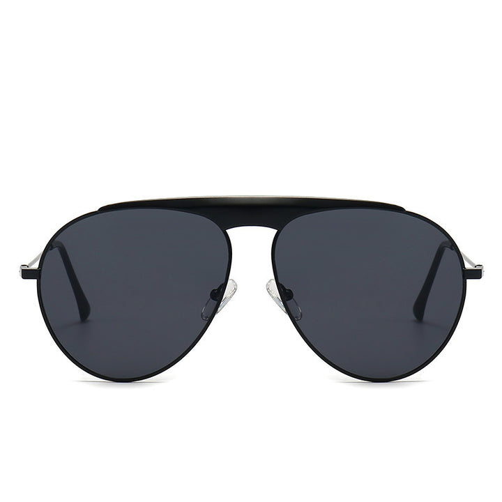 Modische Flieger-Sonnenbrille Karnz