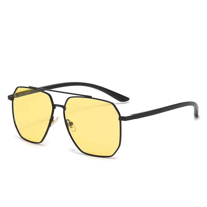 Herren modische Sonnenbrille mit edlem Rahmen und polarisierten Gläsern Karnz