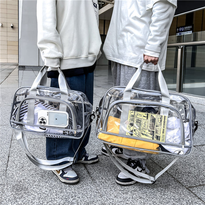 Transparente Fitness-Duffle-Tasche Karnz