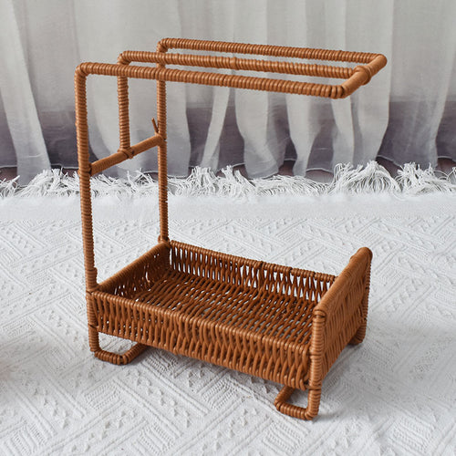 Handgemachter Rattan Aufbewahrungskorb Karnz