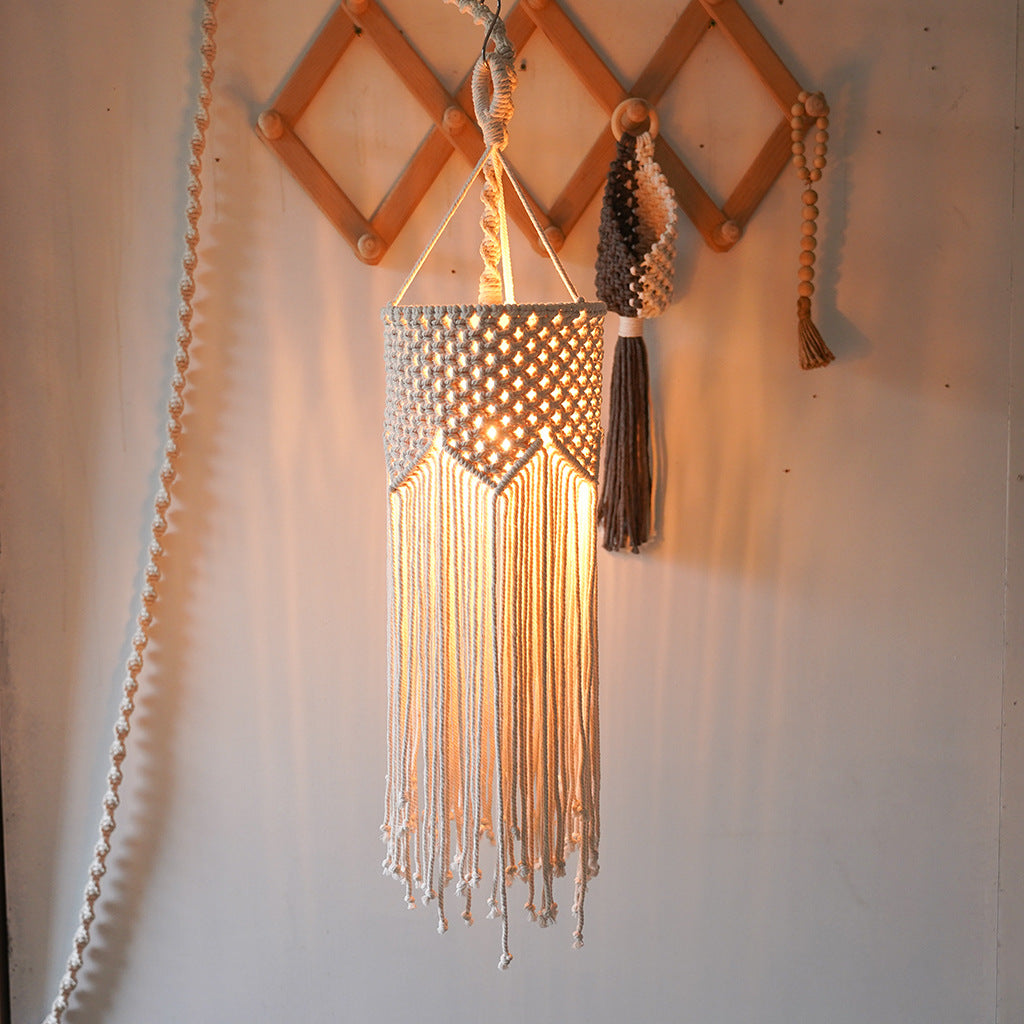 Macrame Pflanzenhalter Karnz