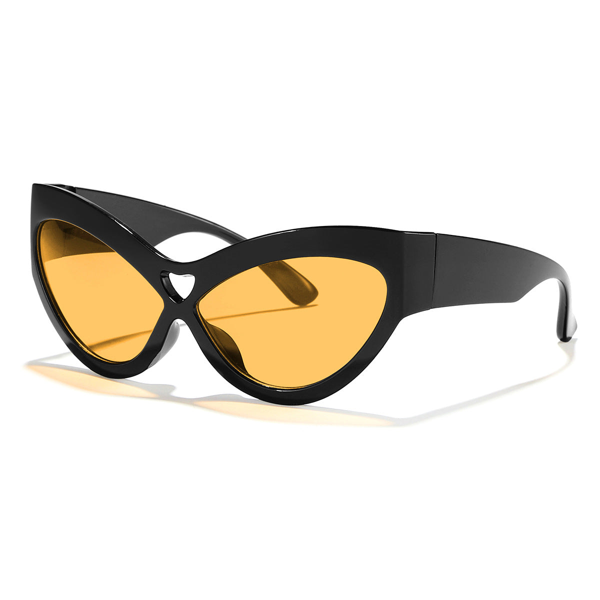Damen auffällige Sonnenbrille im trendigen Leopardenmuster Karnz