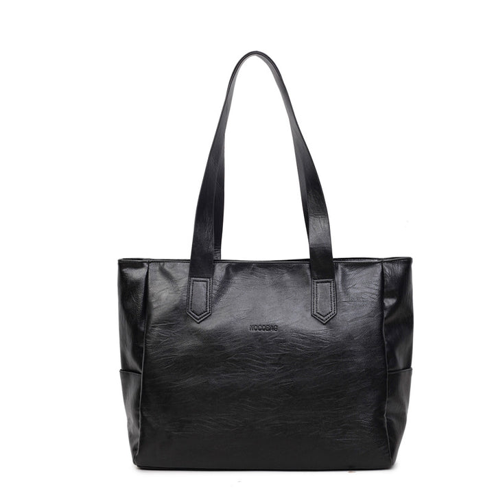 Stylische Kunstleder Schultertasche