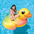 Damen Aufblasbarer Enten-Schwimmring Karnz