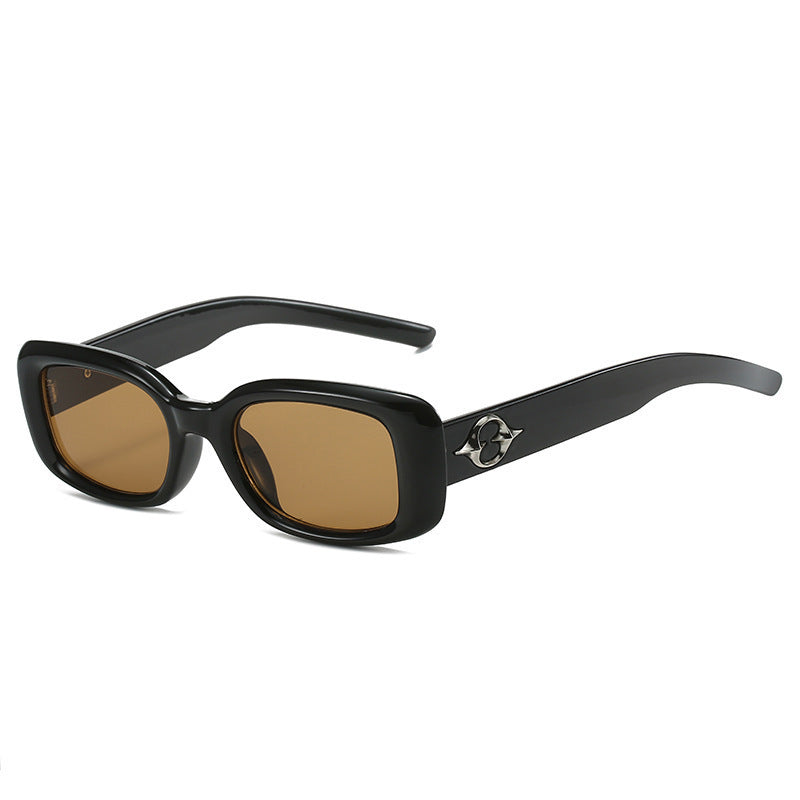 Damen trendige quadratische Sonnenbrille Karnz