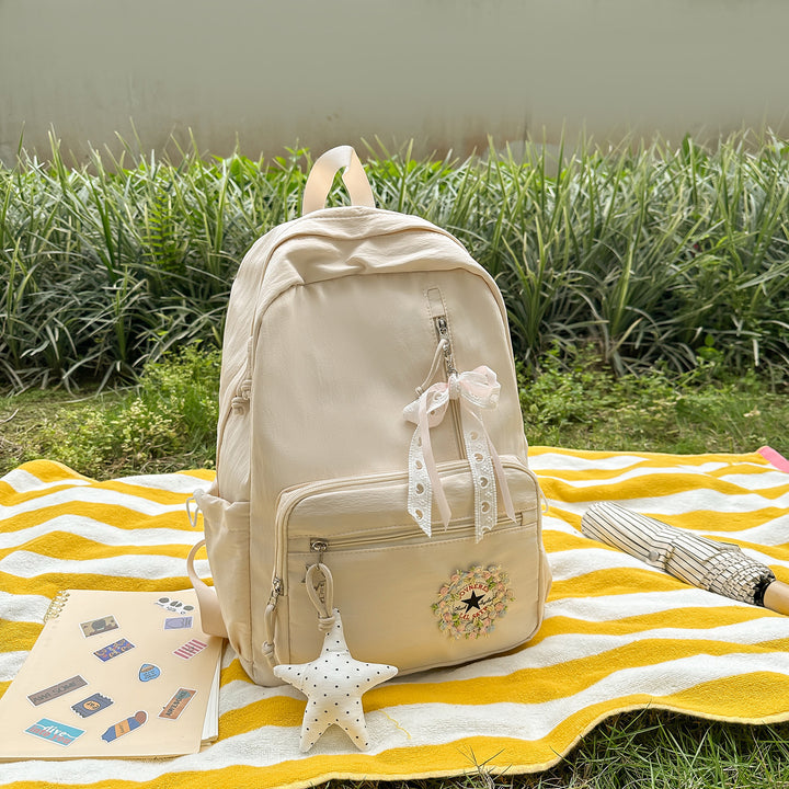 Funktionaler bestickter Rucksack Karnz