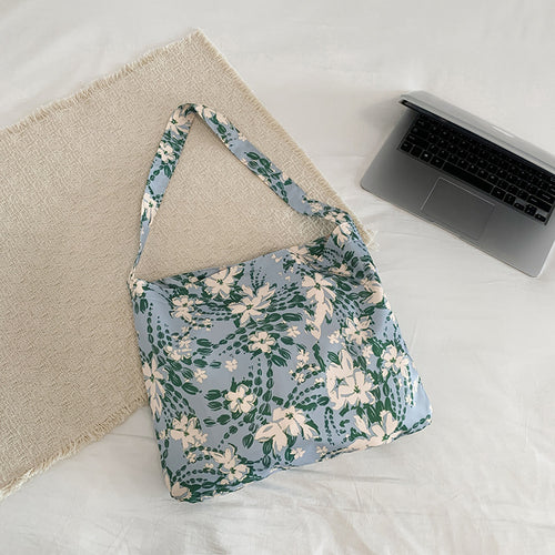 WoBlumenmuster Hobo Handtasche Karnz