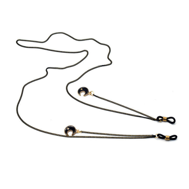 Stylische Statement Brillen Kette Karnz
