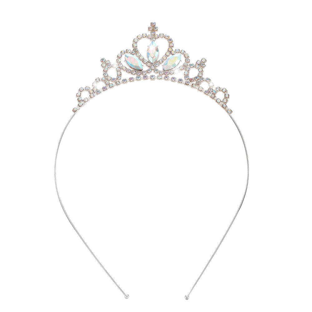 Damen Kristall Tiara Karnz
