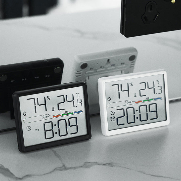 Digitaler Thermo-Hygrometer Wecker Karnz