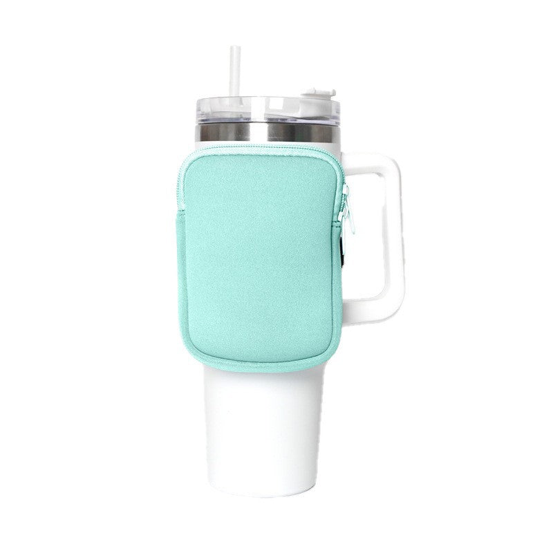 Unisex Getränkehalter mit praktischer Tasche Karnz