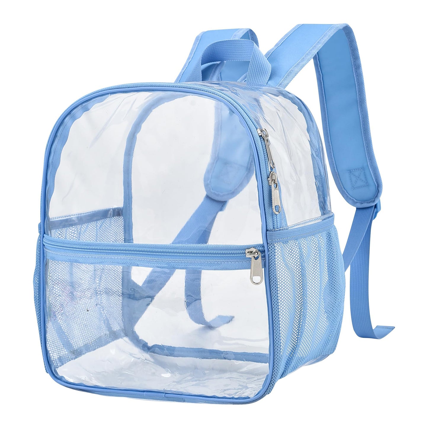 Unisex durchsichtiger Rucksack mit funktionalem Design und mehreren Fächern Karnz