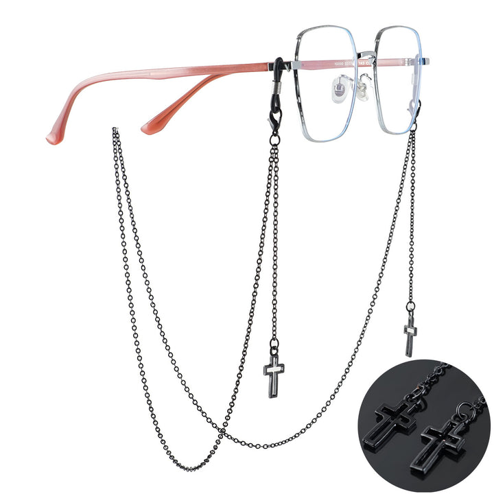 Dual Cross Pendant Brillenband Karnz