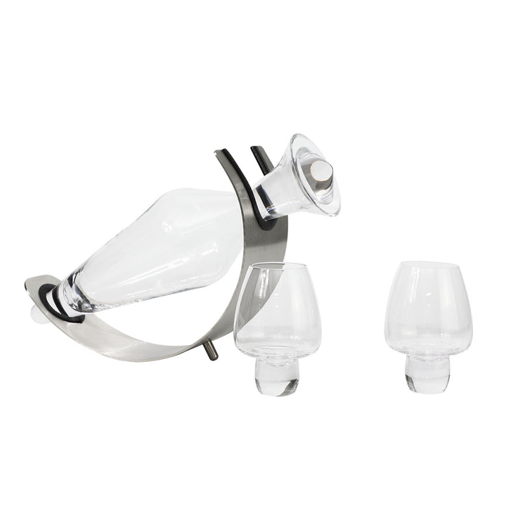 Elegantes Wein Karaffen Set