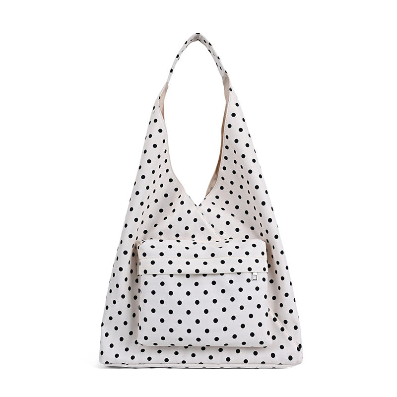 Polka Dot Hobo Tasche