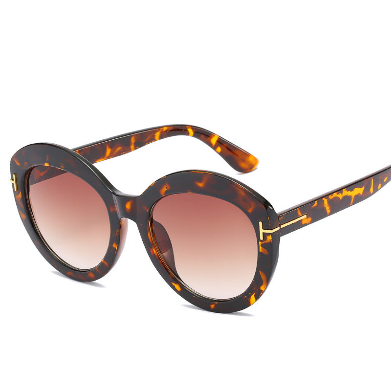 Oversized Gradient Lens Sonnenbrille Karnz